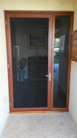 Retractable Flyscreens for Double Glazed Doors